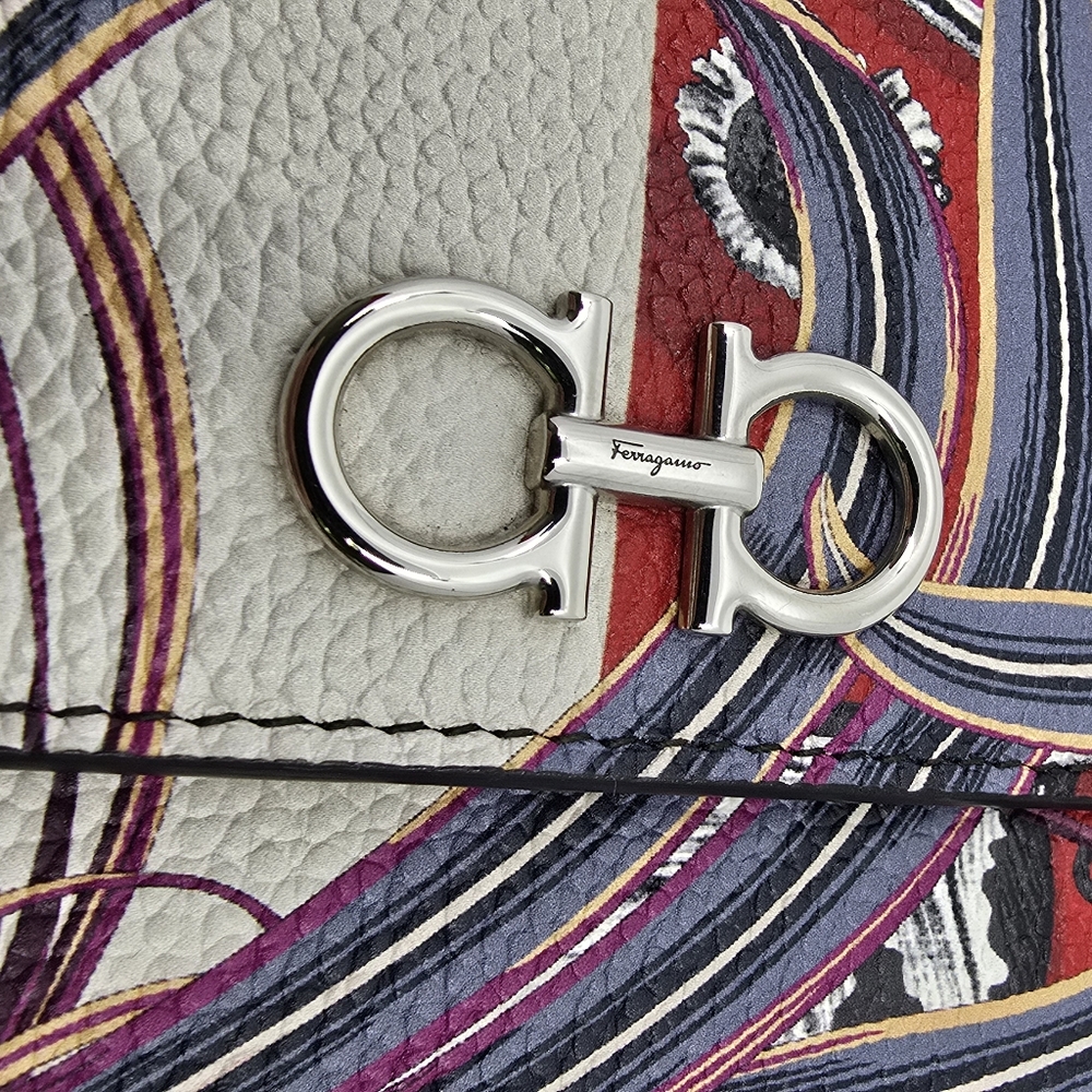 Salvatore Ferragamo Gancini Top Handle Bag - Picture 2 of 16